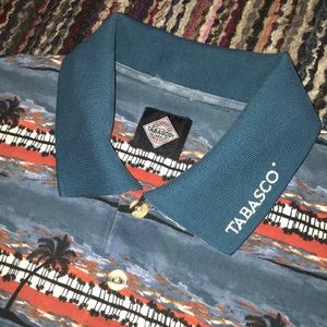 🔥🌶 Vintage Tabasco Sportswear Polo RARE🌶🔥